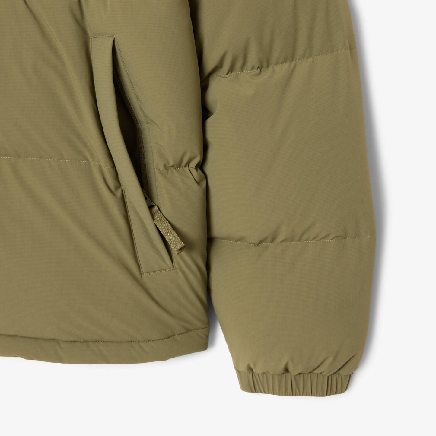 Water-Repellent Hooded Down Jacket