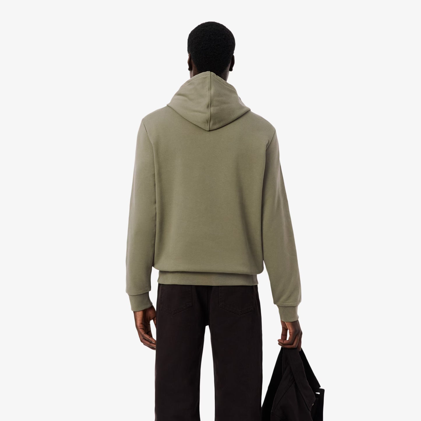 Logo Stripe Zipped Hoodie