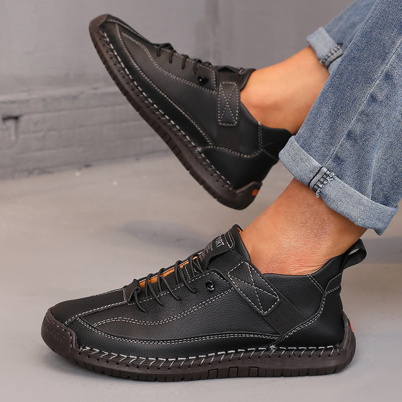 Men's Handmade Leather Orthopedic Comfy Shoes