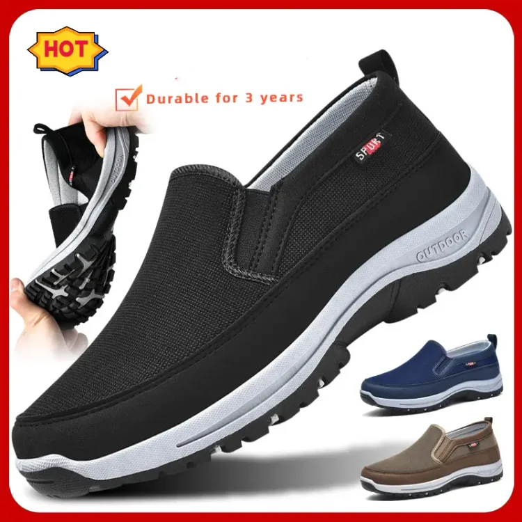 Men's Comfortable Breathable Walking Loafers