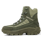 Men's Combat Boots Orthopedic Support Hiking Boots Waterproof Anti-Puncture Work Boots