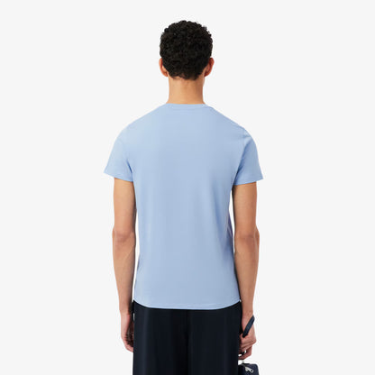 Lightweight Cotton Pima V Neck T-shirt