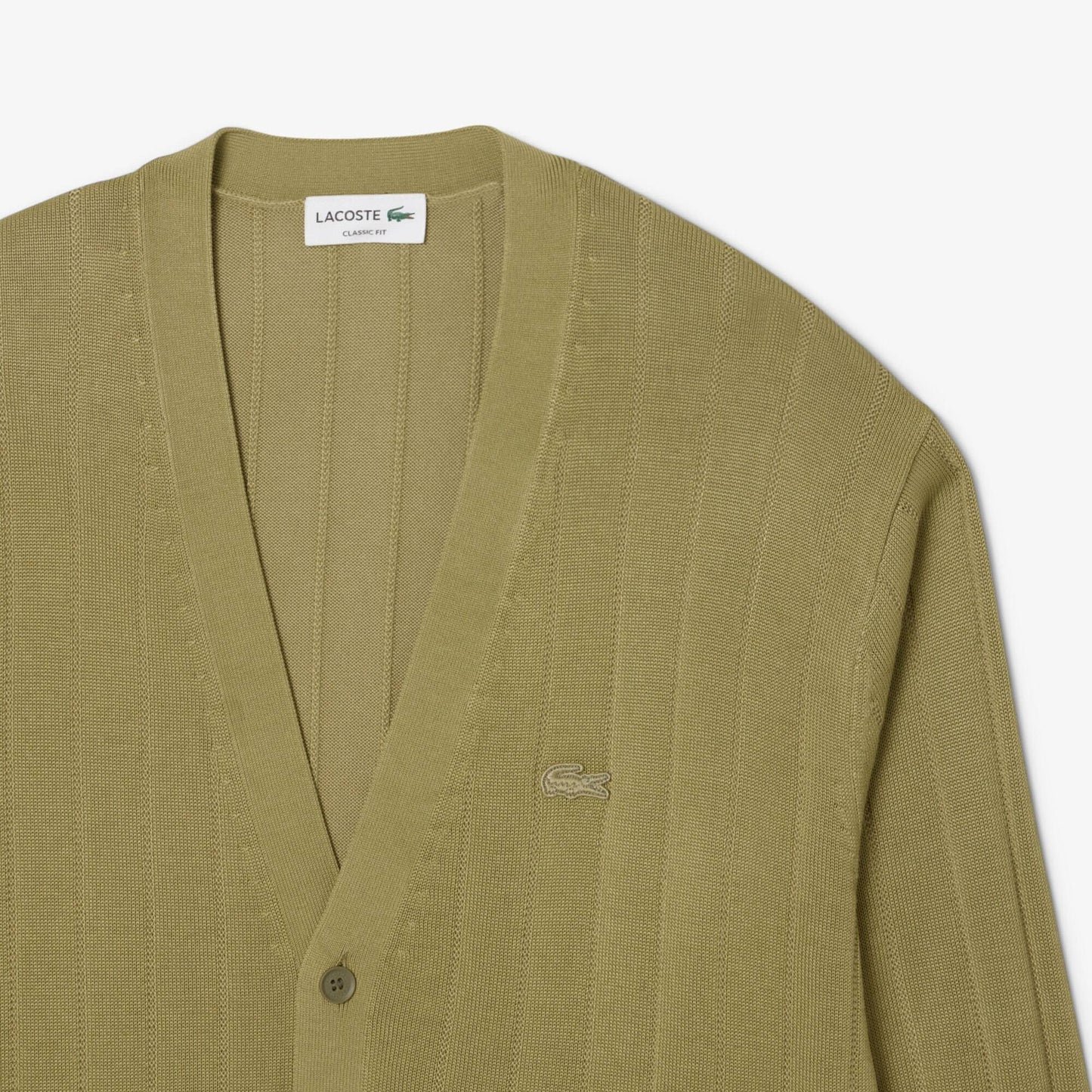 Fluid Rib Knit Cardigan