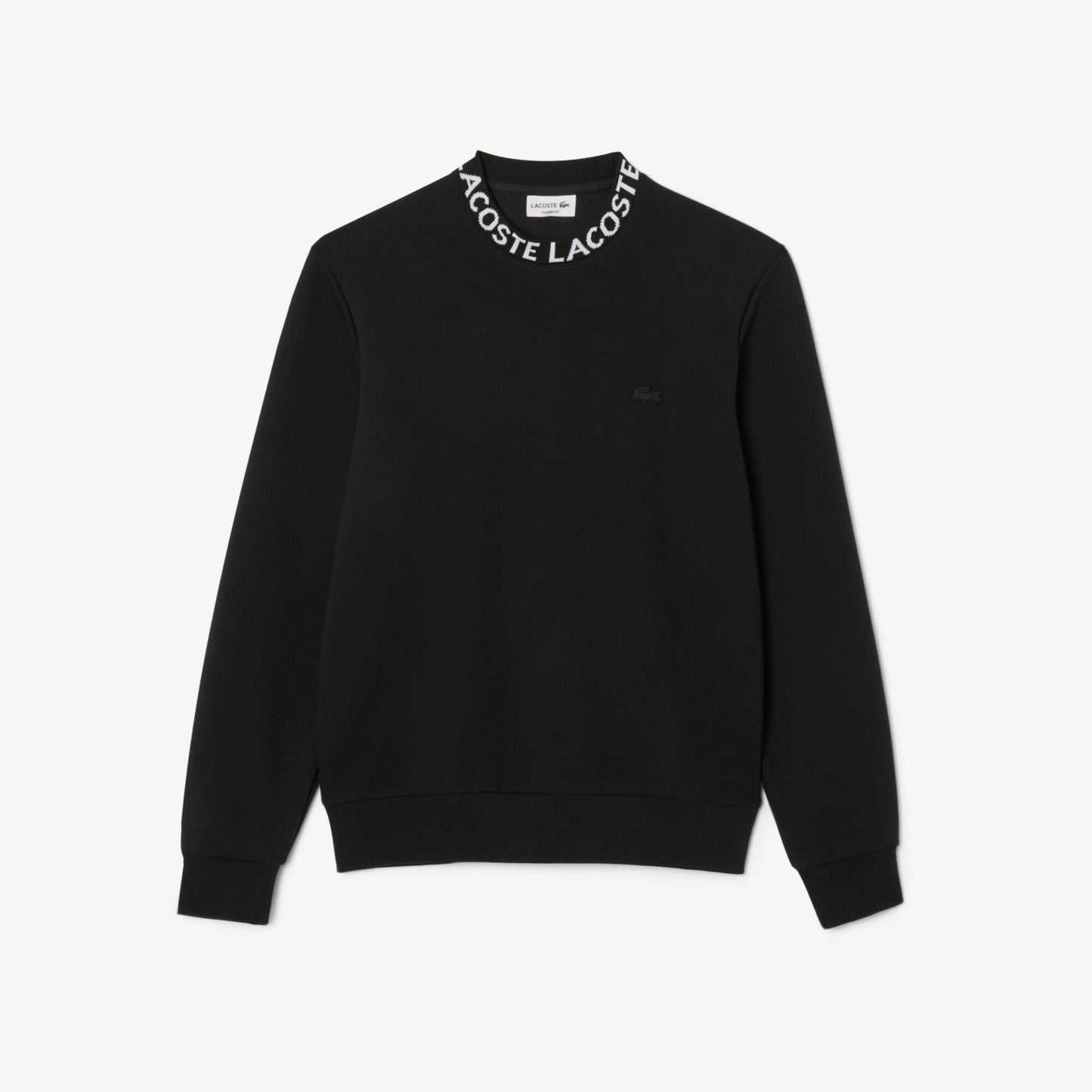 Jacquard Branded Jersey Sweatshirt