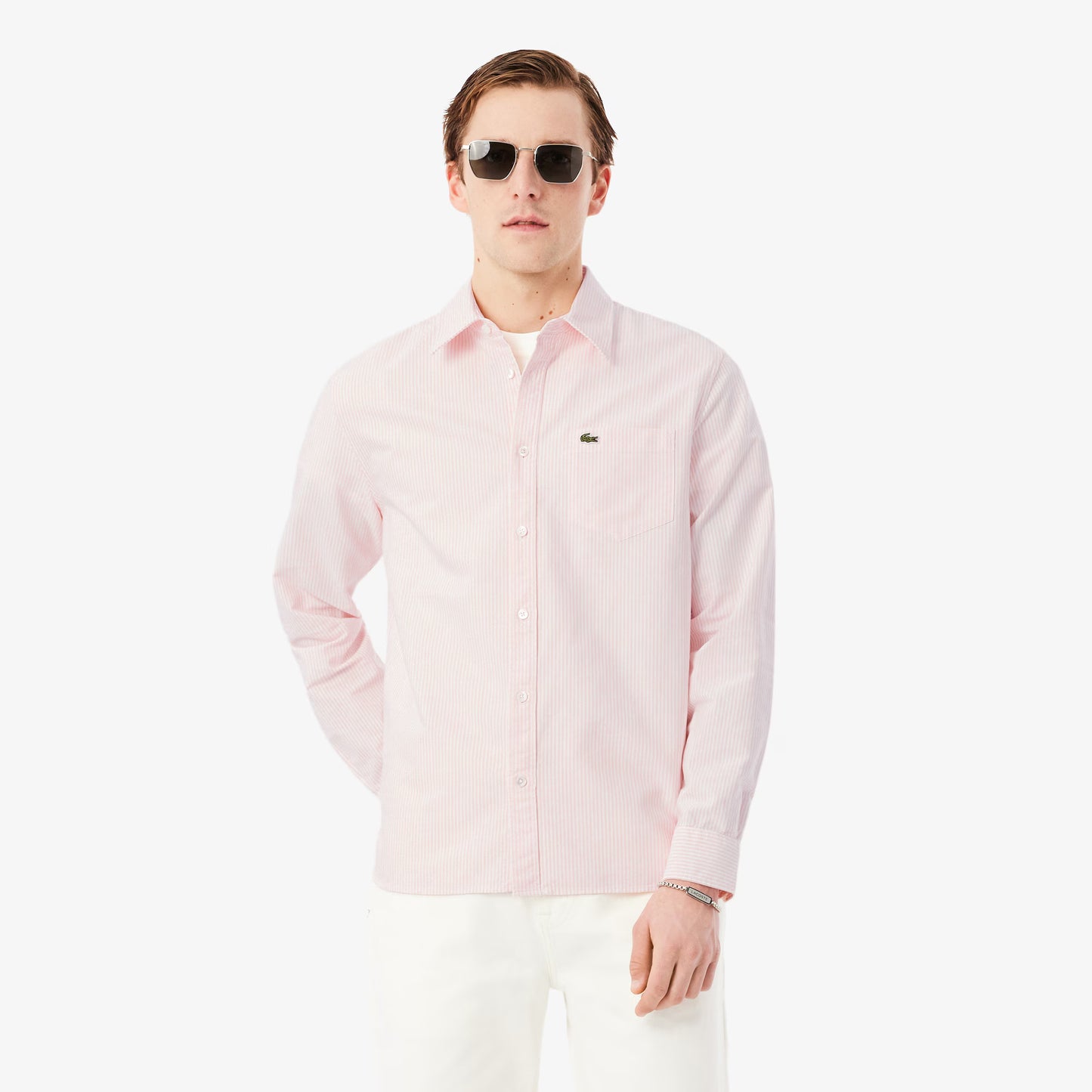 Regular Fit Striped Oxford Shirt