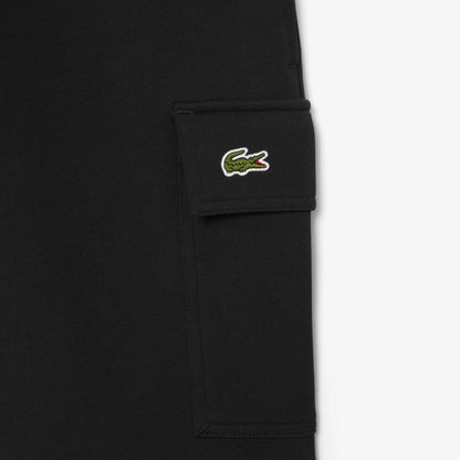 Cotton Fleece Cargo Shorts