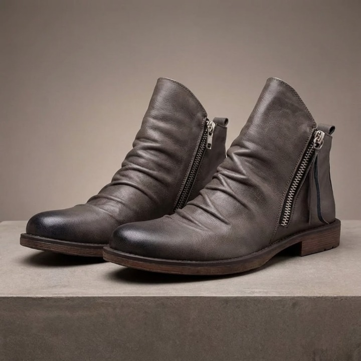 Alejandro Leather Ankle Boots
