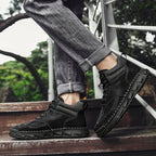 Men's Handmade Leather Boots Motorcycle Boots