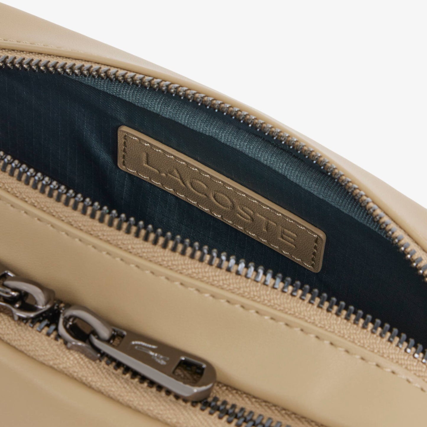 Leather Monogram Satchel