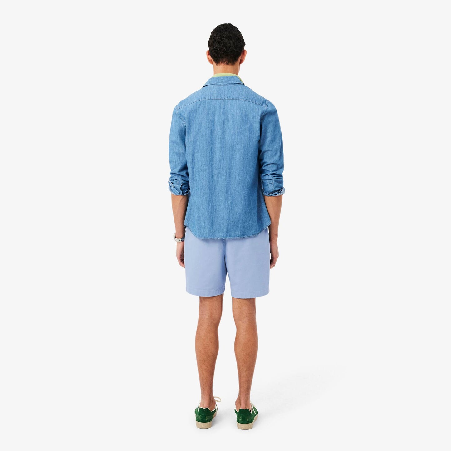 Regular Fit Stretch Cotton Shorts