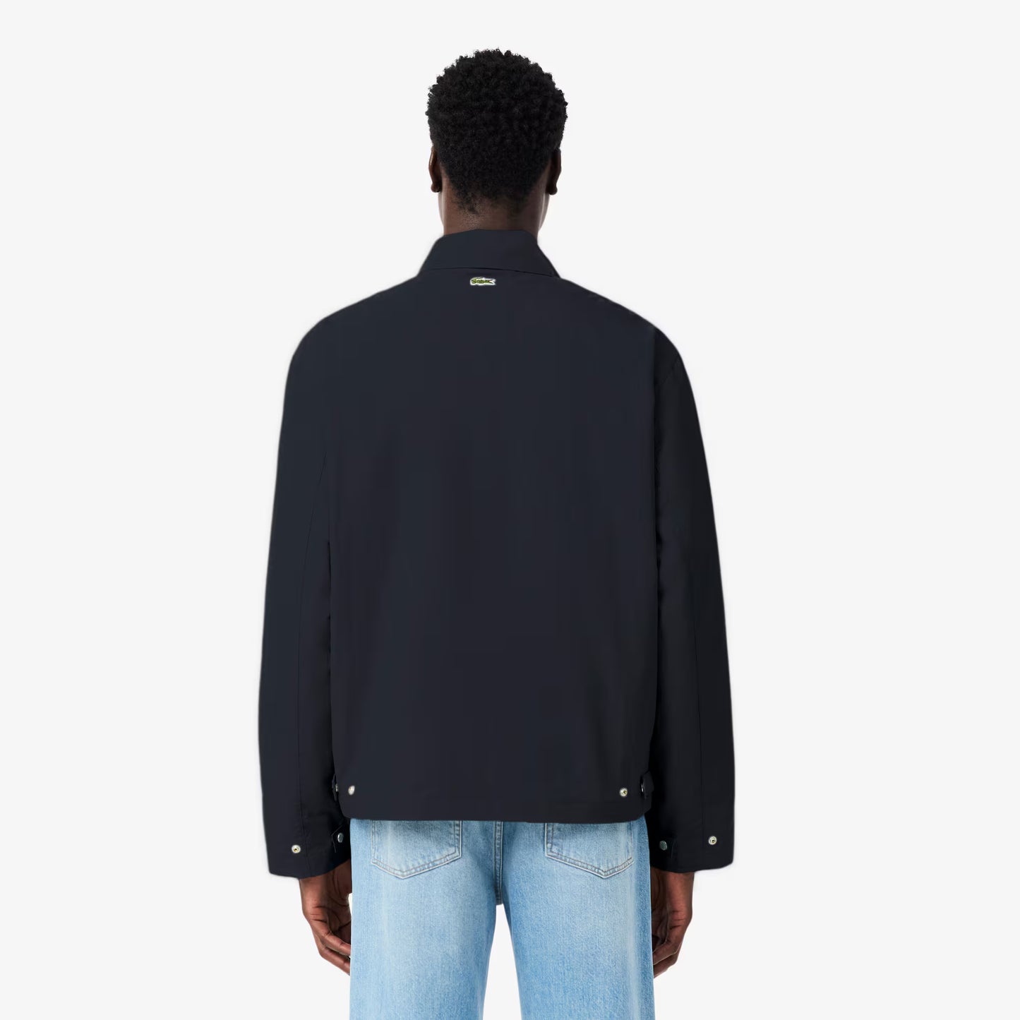 Water-Repellent Textured Taffeta Jacket
