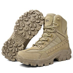 Men's Combat Boots Orthopedic Support Hiking Boots Waterproof Anti-Puncture Work Boots