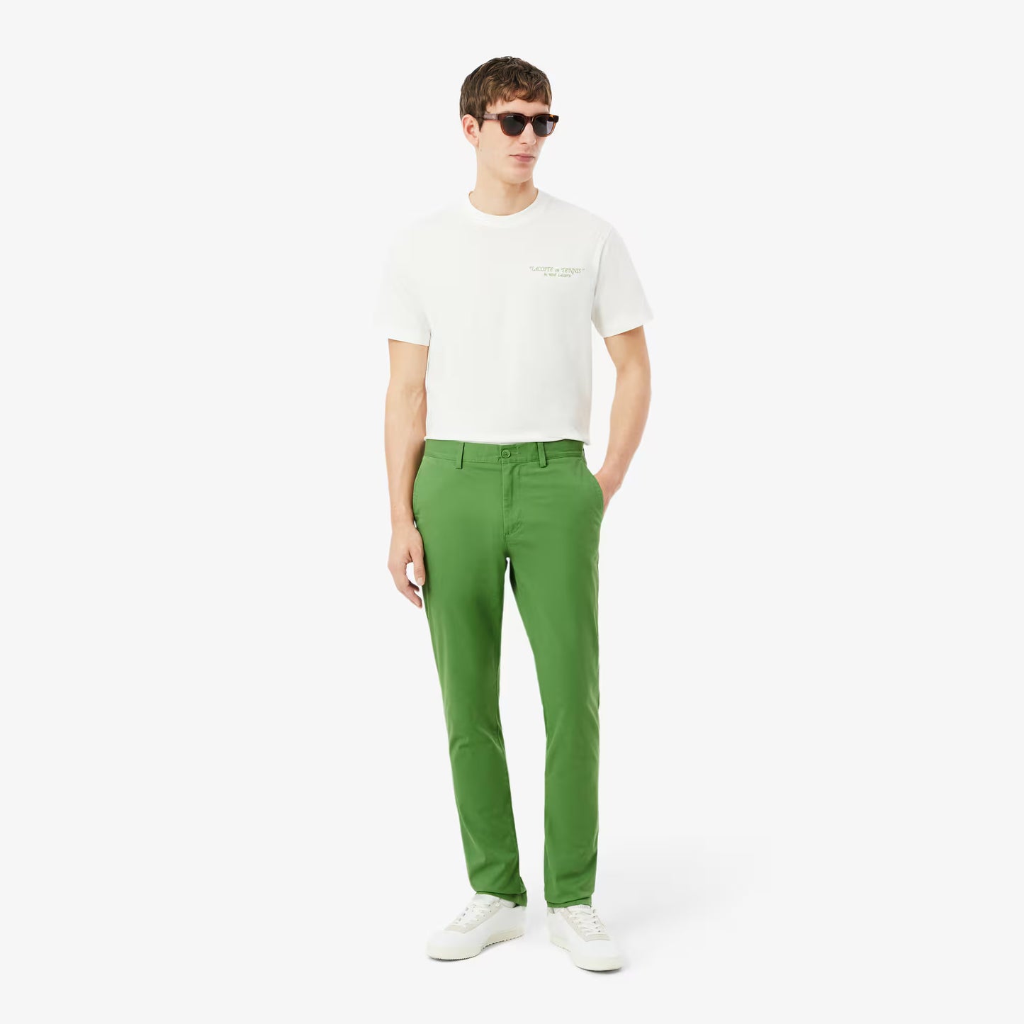 Slim Fit Stretch Twill Chino Pants