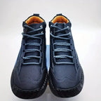 Men's Casual Leather Handmade Non-slip Arch Support Loafers