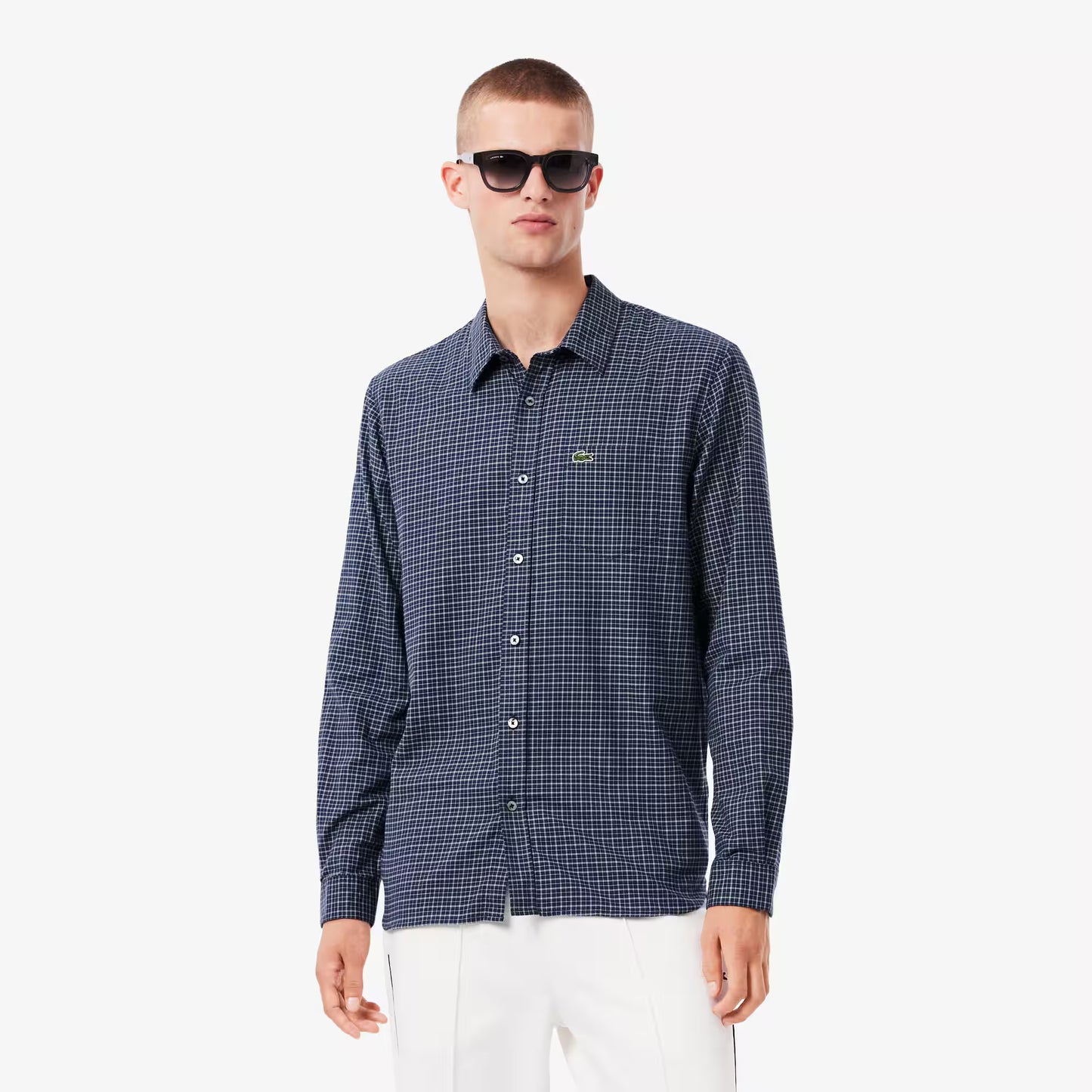 Regular Fit Plaid Flannel Shirt