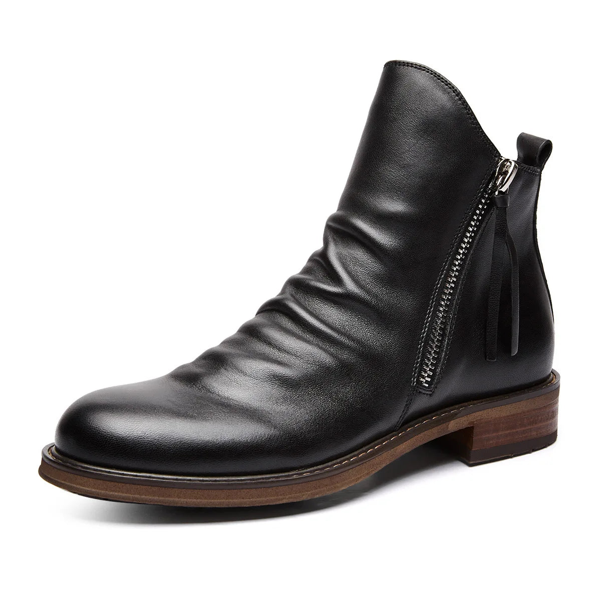 Alejandro Leather Ankle Boots